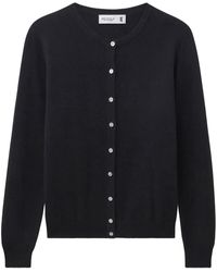 Pringle of Scotland - Round-Neck Cashmere Cardigan - Lyst