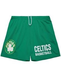 Mitchell & Ness - Boston Celtics Hardwood Classics Gameday Shorts - Lyst