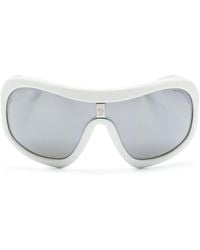 Moncler - Franconia Shield-frame Sunglasses - Lyst
