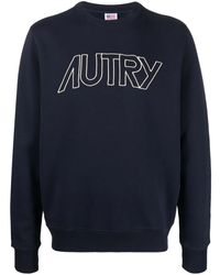 Autry - Sudadera con logo afelpado - Lyst