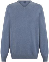 Fedeli - V-Neck Cashmere Sweater - Lyst