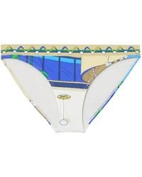 Tory Burch - Printed Bikini Bottoms - Lyst