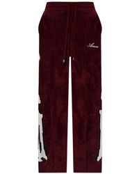 Amiri - Wide-Leg Sweatpants - Lyst