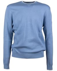 Peuterey - Ribbed Trim Crew-Neck Sweater - Lyst