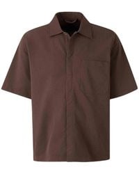 Herno - Short-Sleeve Chest-Pocket Shirt - Lyst