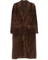 Arma - Alissa Suede Trench Coat - Lyst