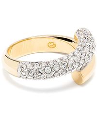 Swarovski - Dextera Crystal-Embellished Ring - Lyst