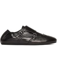 SCAROSSO - Johnny Brogue-Monk-Schuhe mit Schnalle - Lyst