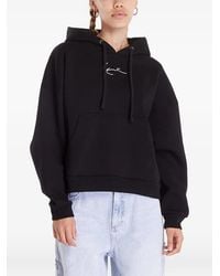 Karlkani - Logo-Detail Hoodie - Lyst