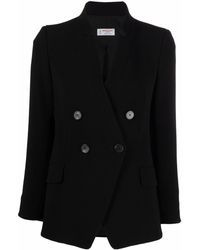 Alberto Biani - Notched-lapels Double-breasted Blazer - Lyst
