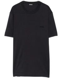 ZEGNA - Logo-Embroidered T-Shirt - Lyst