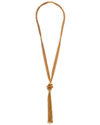 BLAKLACE - Tassel Necklace - Lyst
