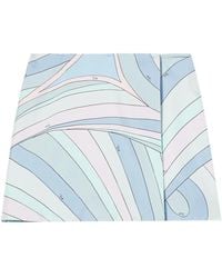 Emilio Pucci - Iride-Print Silk Mini Skirt - Lyst