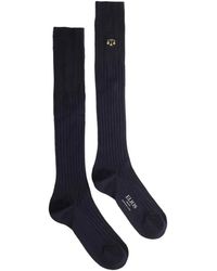 Elios Milano - Libra Zodiac-Embroidered Socks - Lyst