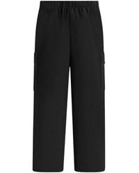 Manière De Voir - Rayan Textured Cargo Trousers - Lyst