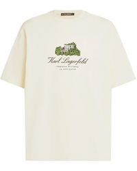 KARL LAGERFELD - Villa La Vigie T-Shirt - Lyst