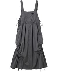 Musium Div. - Vestido Con Bolsillo Con Botones - Lyst