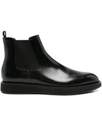 Prada - Leather Chelsea Boots - Lyst