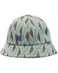 Needles - Cappello Bucket Con Stampa - Lyst