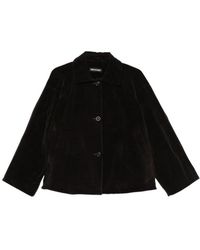 Casey Casey - Drays Velvet-Effect Jacket - Lyst