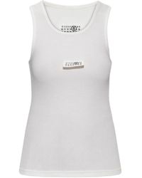 MM6 by Maison Margiela - Débardeur En Coton - Lyst