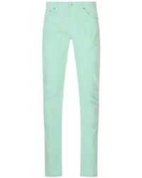 PT Torino - Logo-Patch Slim-Fit Trousers - Lyst