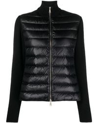 Moncler - Quilted Padded Cardigan - Lyst