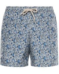 MC2 Saint Barth - Lighting Floral-Print Swim Shorts - Lyst