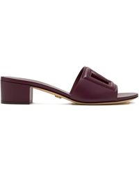 Dolce & Gabbana - 40 Mm Sandalen Met Dg-Logo - Lyst