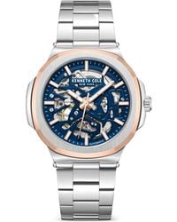 Kenneth Cole - Skeleton-Dial .5Mm Watch - Lyst