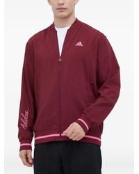 adidas - ジップアップ ボンバージャケット - Lyst