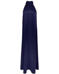 Azeeza - Meera High-Neck Midi Dress - Lyst
