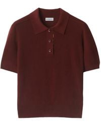 Burberry - Polo de lana - Lyst