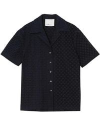 3.1 Phillip Lim - Openwork Short-Sleeved Shirt - Lyst