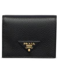 Prada - テクスチャードレザー 財布 S - Lyst