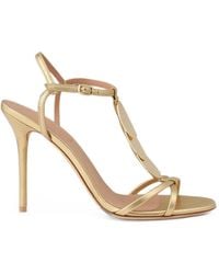 Malone Souliers - Sandales Métallisées Kali À Bride Salomé - Lyst