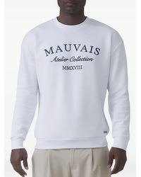Mauvais - Logo-Embroidered Sweatshirt - Lyst