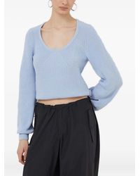 HUGO - Pullover Mit U-Ausschnitt - Lyst