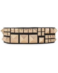 Kat Maconie - Sam Pyramid-Stud Leather Belt - Lyst