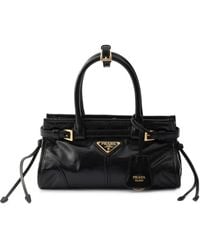 Prada - Bonnie Leather Mini-Bag - Lyst