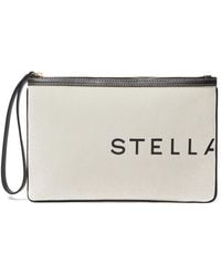 Stella McCartney - Logo-Print Purse - Lyst