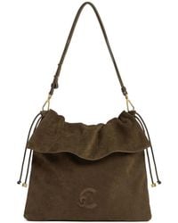 Coccinelle - Medium Lidia Calf Suede Bucket Bag - Lyst