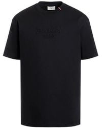Bally - Logo-Embroidered T-Shirt - Lyst