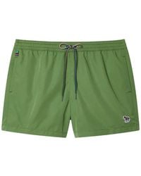Paul Smith - Zebra-Logo Swim Shorts - Lyst