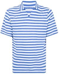 Majestic Filatures - Striped Short-Sleeve T-Shirt - Lyst