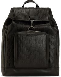 KARL LAGERFELD - Sac À Dos K/Loom En Cuir - Lyst