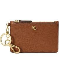 Ralph Lauren - Keyring Zip Wallet - Lyst