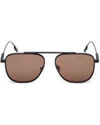ZEGNA - Pilot-Frame Sunglasses - Lyst