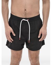 DIESEL - Bmbx-Nico Logo-Patch Swim Shorts - Lyst