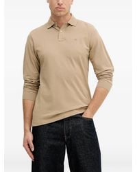 Hackett - Polo À Manches Longues - Lyst